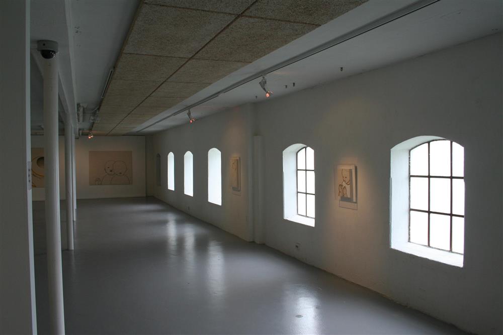 Installasjonsfoto frå utstillinga - Klikk for stort bilete